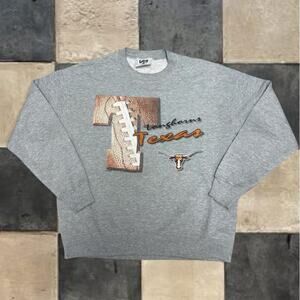 Vintage university of texas longhorns pullover sweatshirt size large